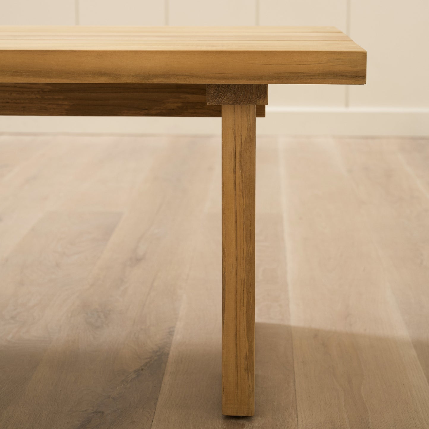 Banc d'extérieur divisé