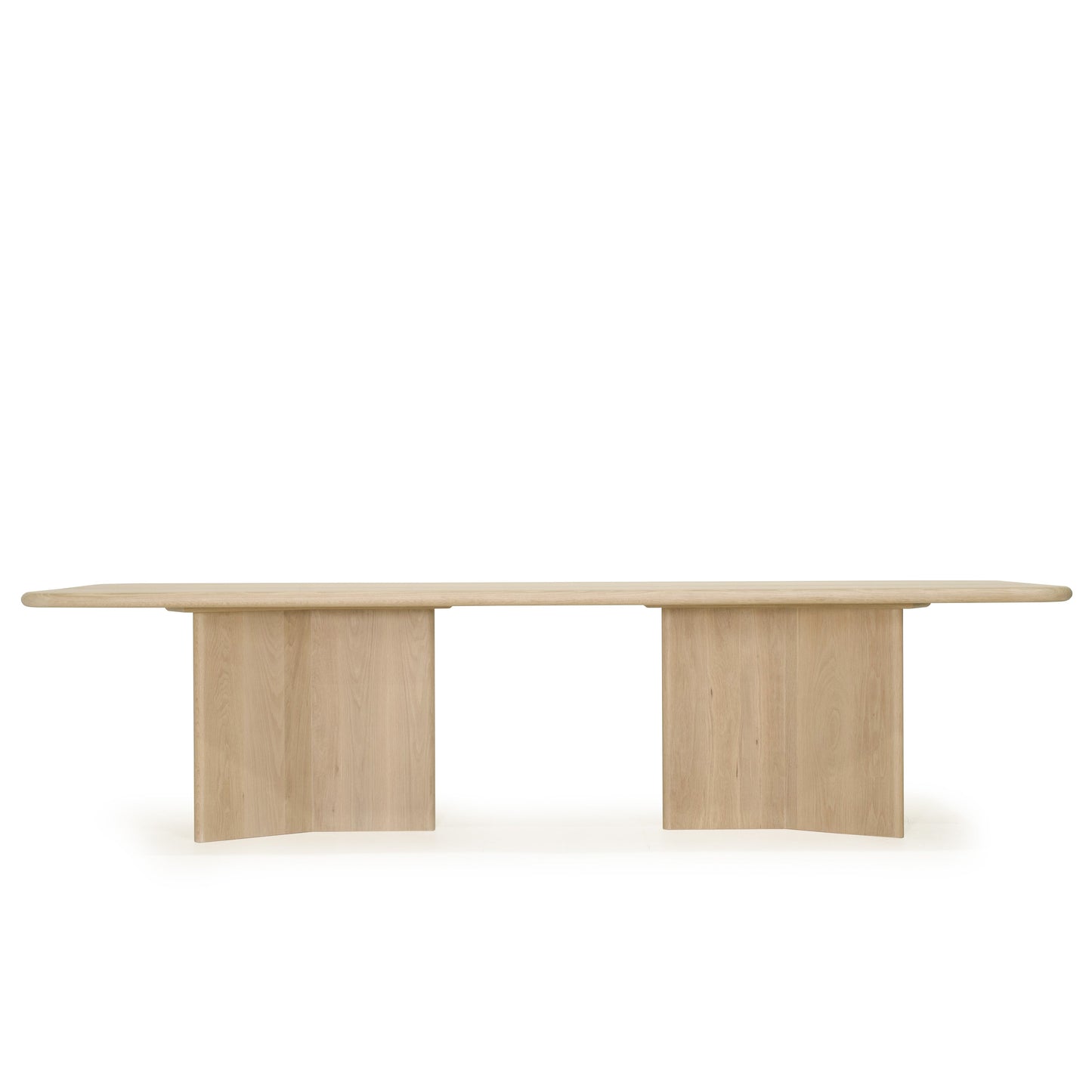 Philip - Table à manger à bord arrondi