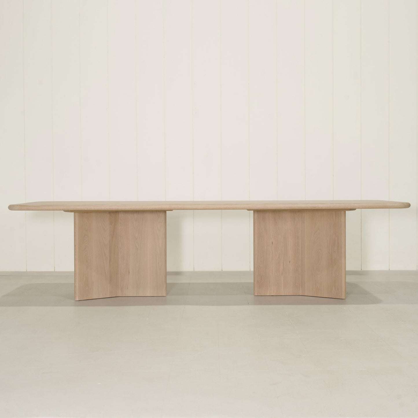 Philip - Table à manger à bord arrondi