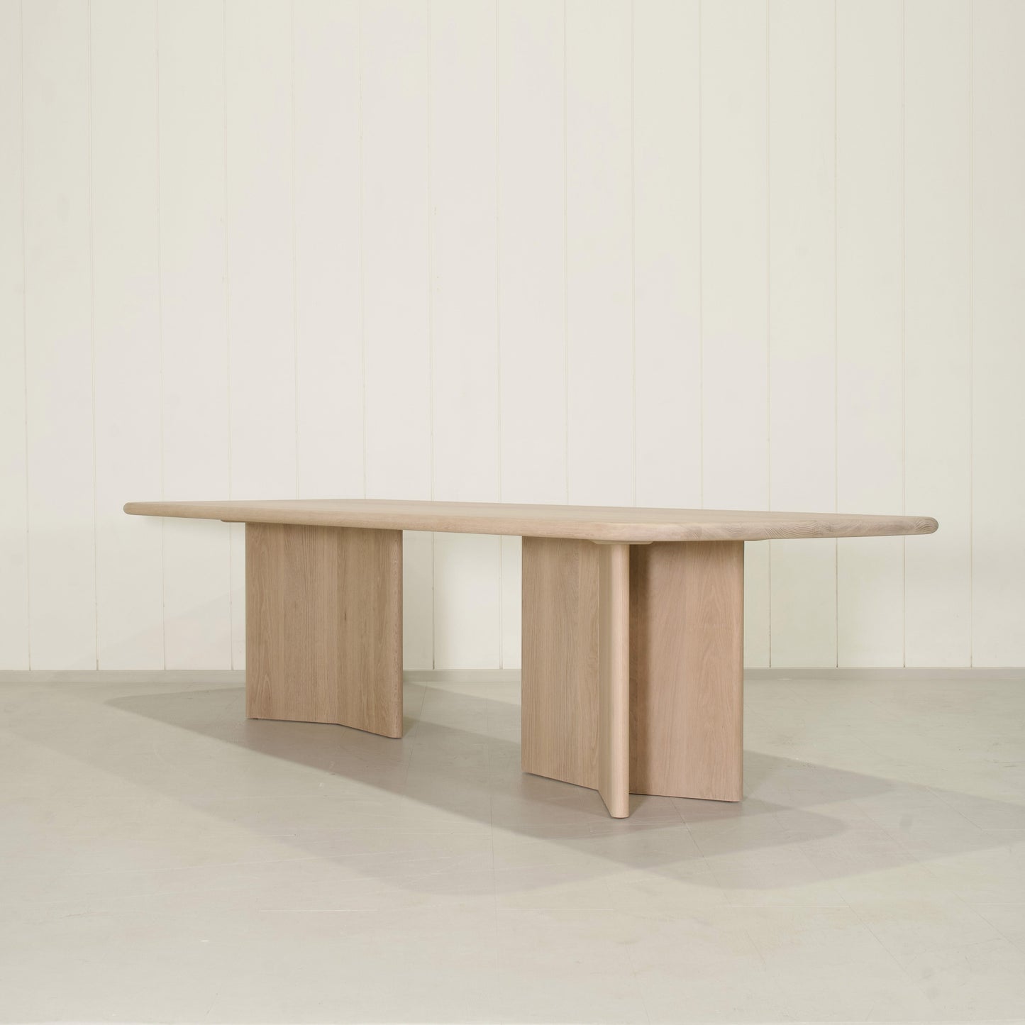Philip - Table à manger à bord arrondi
