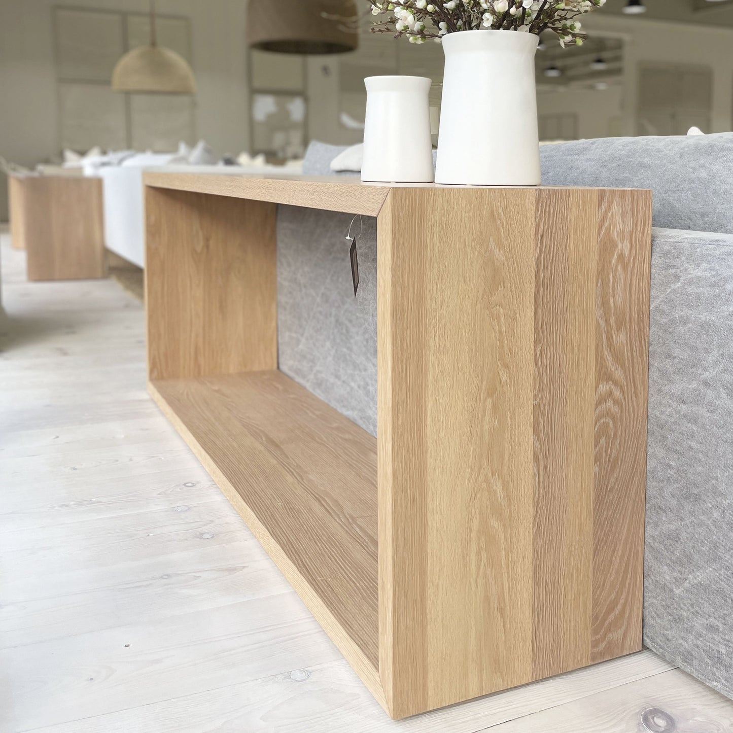 Console en bouleau