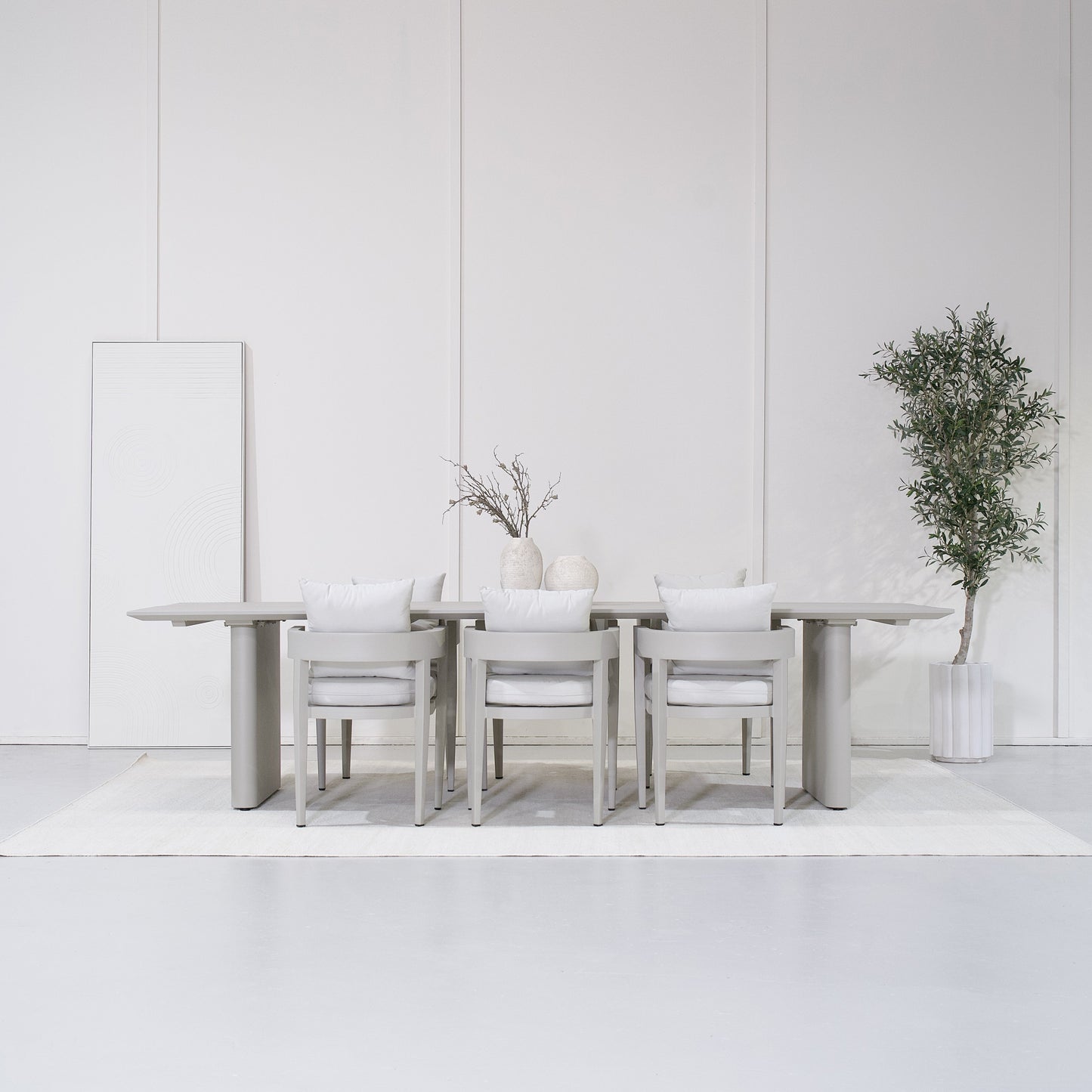 Chaise de salle à manger d'extérieur Aidan
