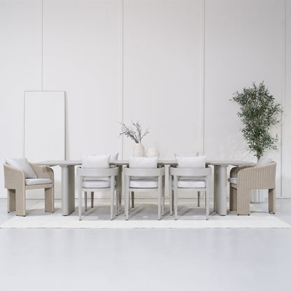 Table à manger d'extérieur Aidan