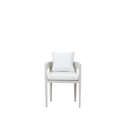 Chaise de salle à manger d'extérieur Aidan