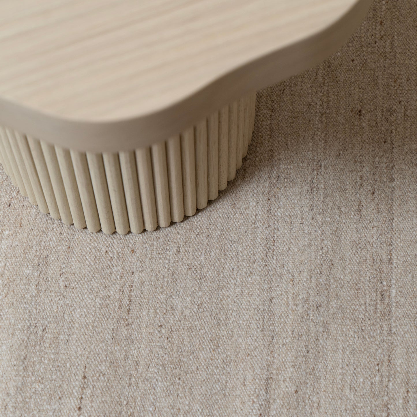Tapis tissé à plat