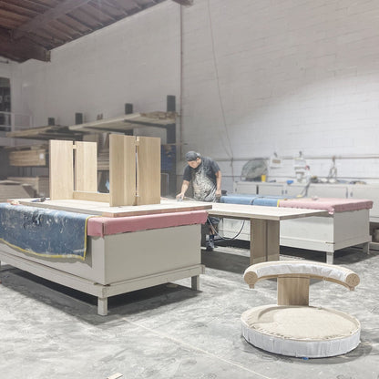 Table à manger divisée
