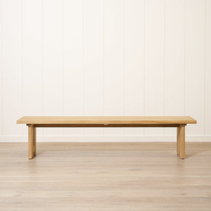 Banc d'extérieur divisé