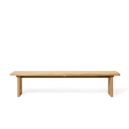 Banc d'extérieur divisé