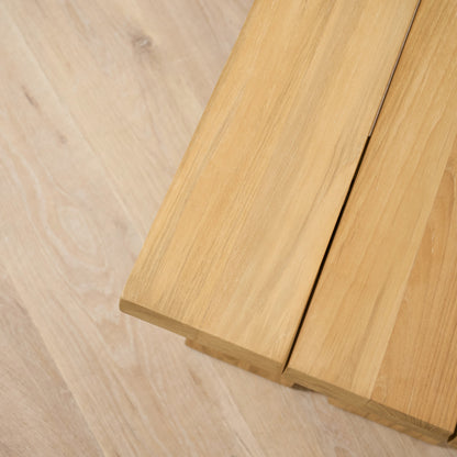 Banc d'extérieur divisé