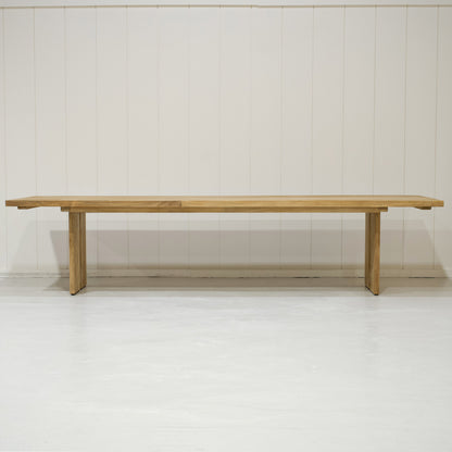 Table à manger d'extérieur divisée