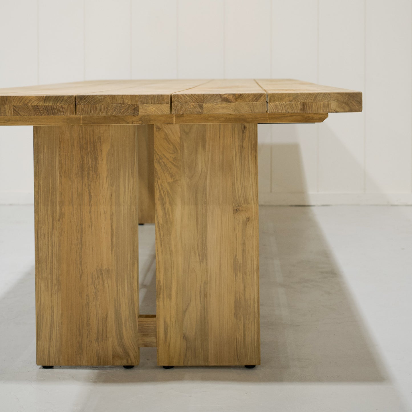 Table à manger d'extérieur divisée