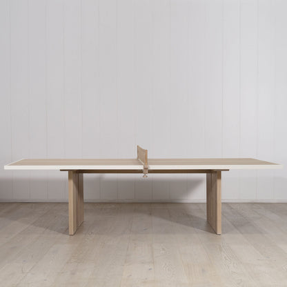 Table de ping-pong divisée