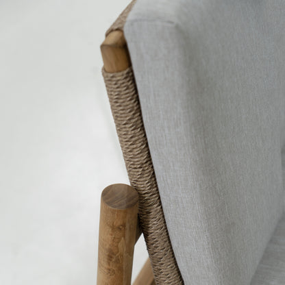 Chaise de salle à manger d'extérieur Tate