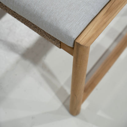 Chaise de salle à manger d'extérieur Tate