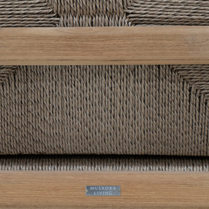 Chaise de salle à manger d'extérieur Tate