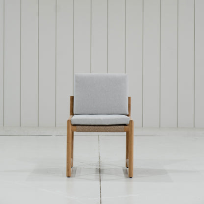 Chaise de salle à manger d'extérieur Tate