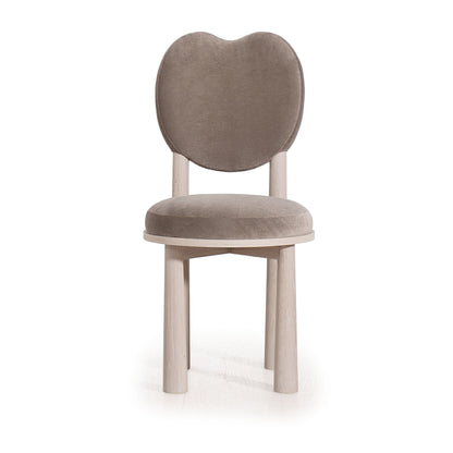 Chaise de salle à manger violette