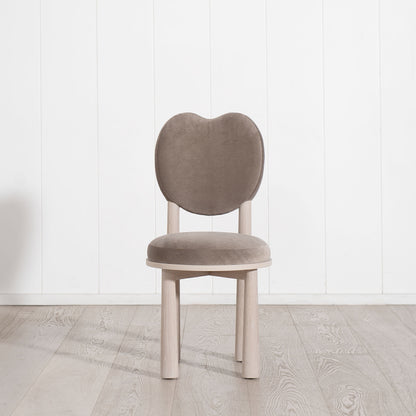 Chaise de salle à manger violette