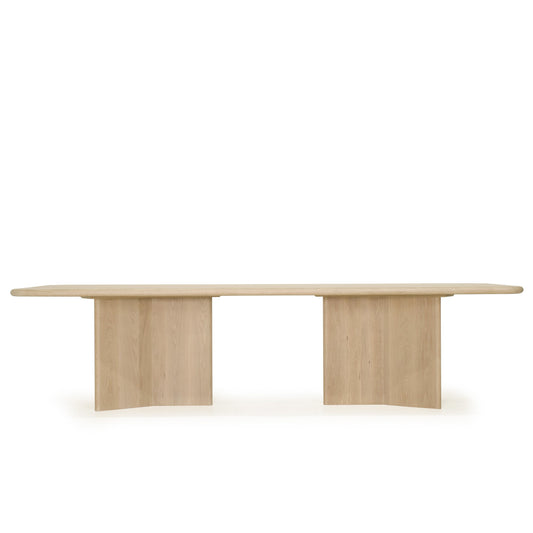 Philip - Table à manger à bord arrondi