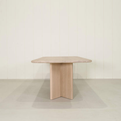 Philip - Table à manger à bord arrondi