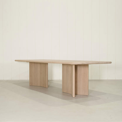 Philip - Table à manger à bord arrondi