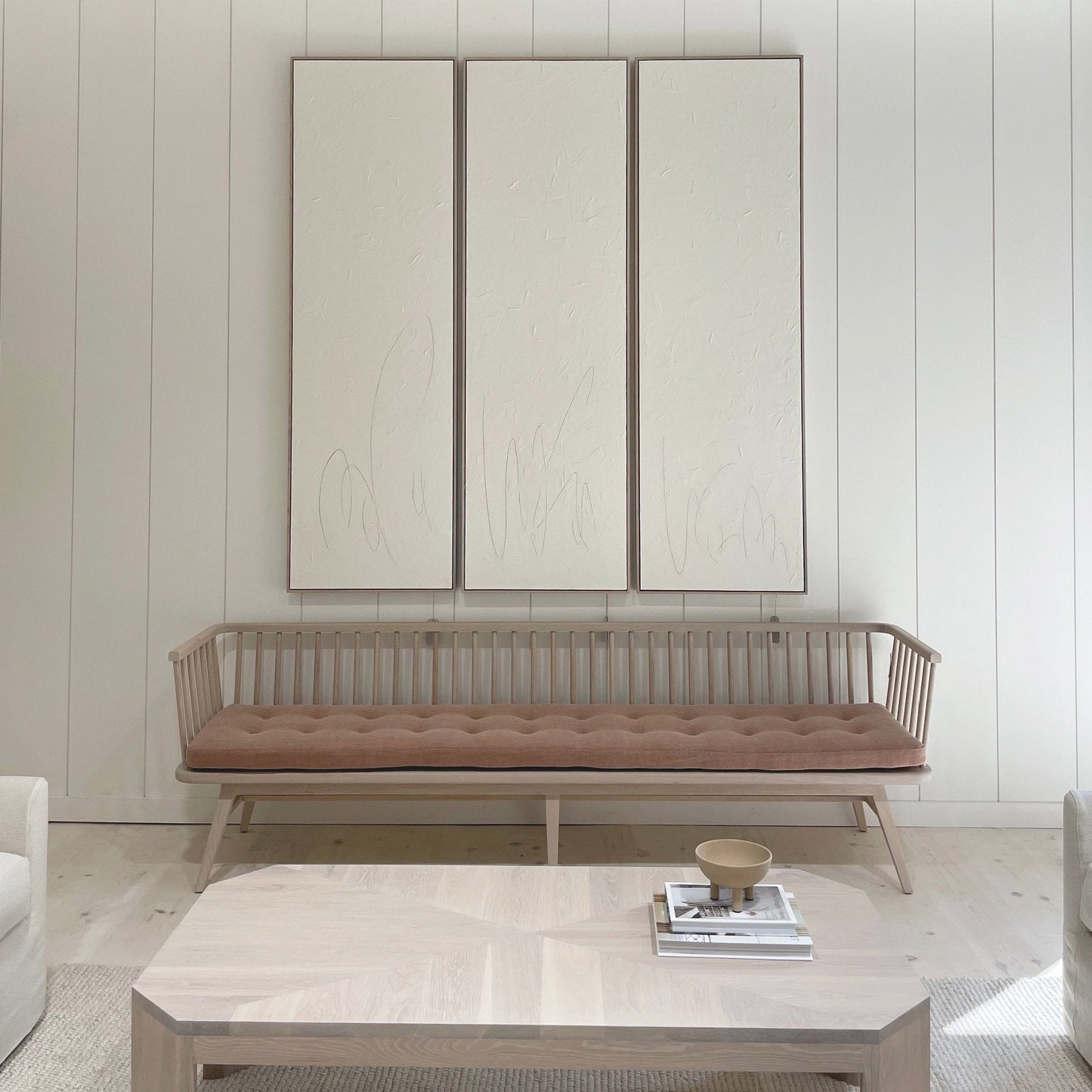 Banc en palissandre