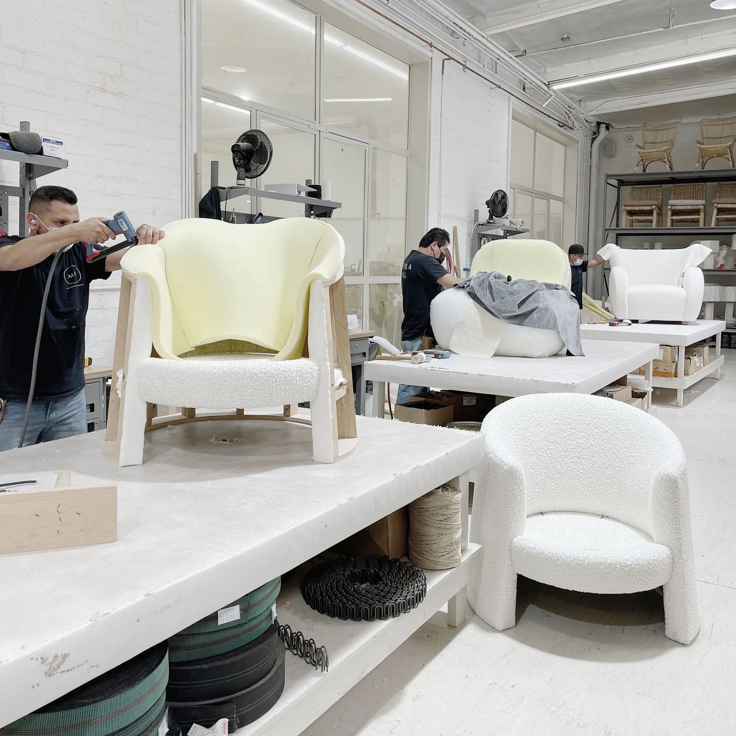 Chaise à sangles